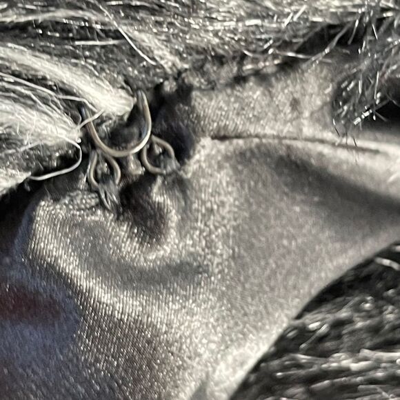 WD NY Faux Fur Lightly Lined Vest Sz L - Picture 7 of 11